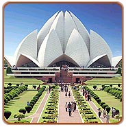 Lotus Temple, Delhi Vacations