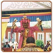 Lama dance, Ladakh Travels