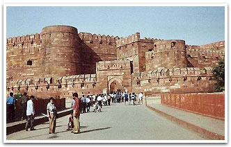 Red Fort, Agra Travels 