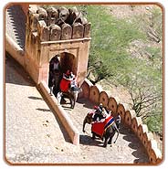 Amber Fort By Elephant, Jaipur