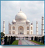 Taj Mahal with Golden Beaches